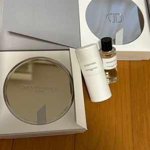 ディオール メゾン キャンドルスタンド、キャンドルリット、ディオリビエラ7.5ml 3点セット