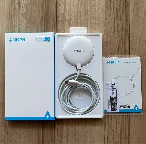 Anker MagGo Magnetic Pad Lite ワイヤレス充電器