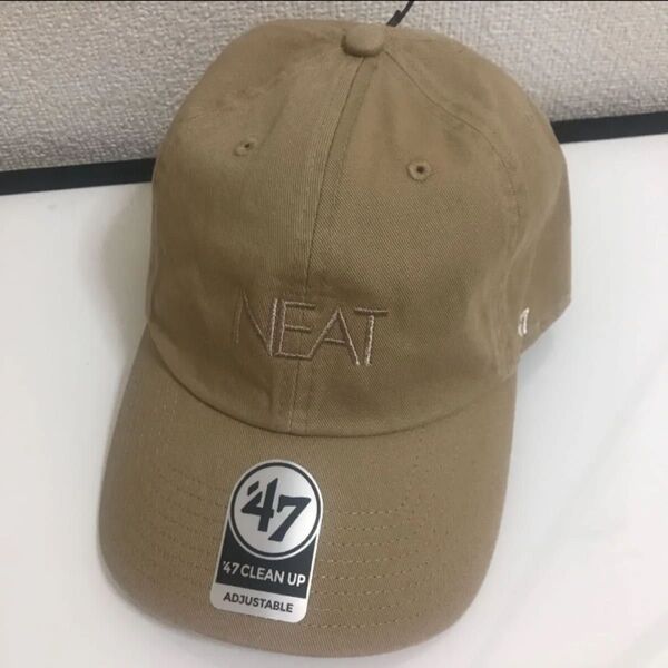 47 NEAT ニート ベージュ キャップ 帽子