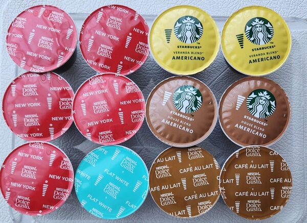 ネスカフェ ドルチェグスト 専用カプセル5種類12個 おためしセット