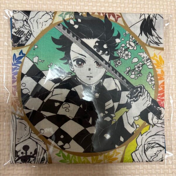 鬼滅の刃 吾峠呼世晴 原画展 グッズ モダンハンカチ