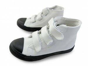 1 иен ~cL037 новый товар AAA mid cut /3 уровень ремень спортивные туфли 22. белый *