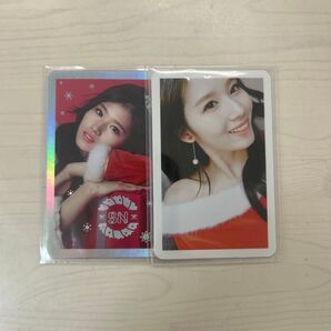 TWICE サナ クリスマスエディション トレカ