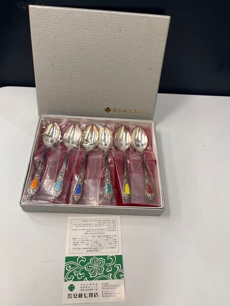 安藤七賓店 カトラリー スプーンセット 6本 ニッケルシルバー