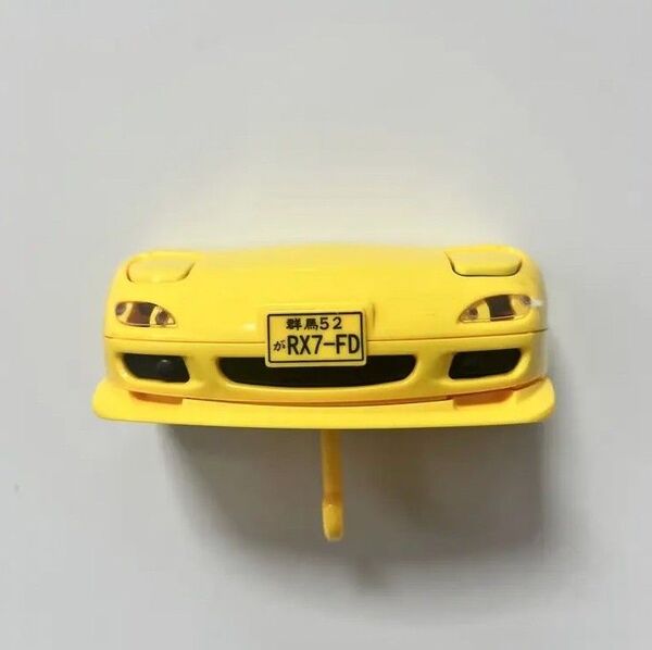 【RX-7 FD3S リトラクタブルヘッドライト開閉式 キーハンガー イエロー】