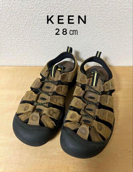 KEEN キーン NEWPORT サンダル アウトドア レザー 28㎝