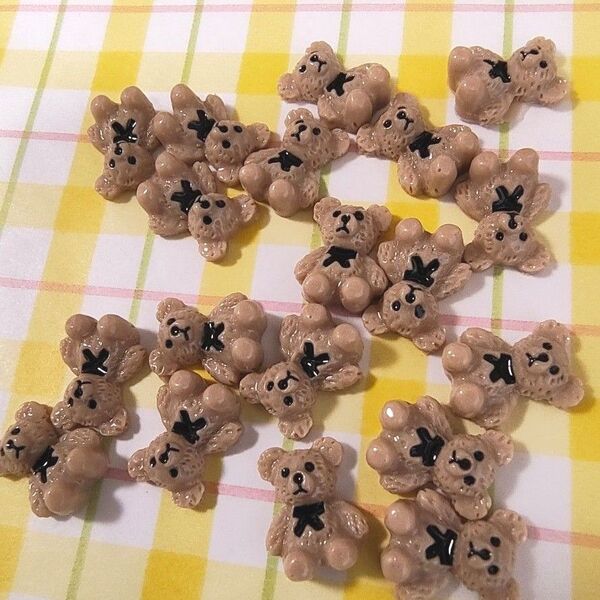 くまさんパーツ ハンドメイドパーツ デコパーツ ネイルパーツ