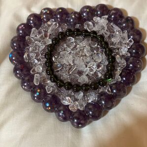 パワーストーン アイスオブ 7.2 mm !! 天然石 天然石ブレスレット