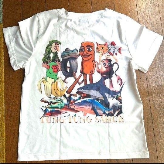 イタリアンブレインロット 半袖 Tシャツ ホワイト 130cm〜140cm