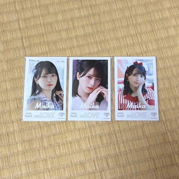 = LOVE イコラブ 佐々木舞香 ミニフォトカード vol.9