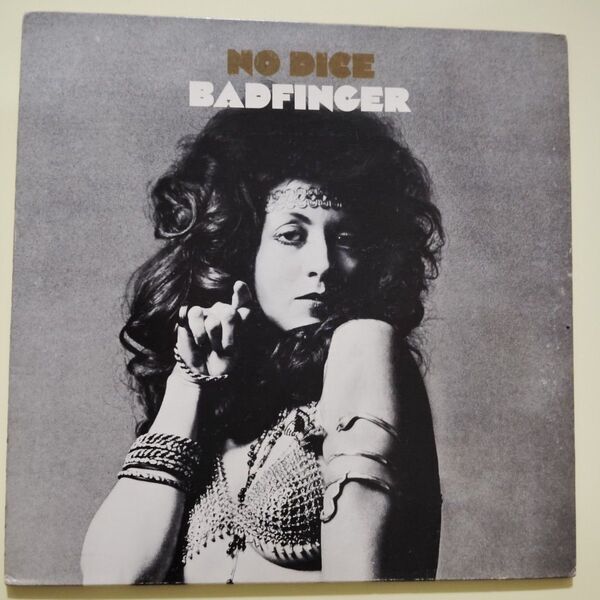 【美盤】BADFINGER No Dice LP レコード 両面手書き刻印あり