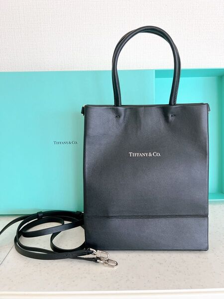 Tiffany ティファニー ショッピングトートレザーバッグ