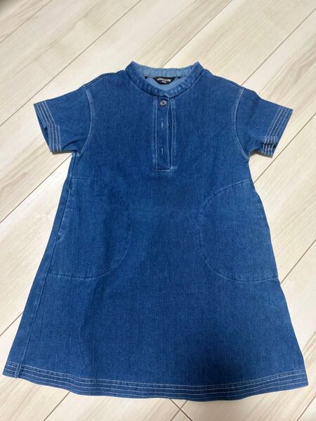 100cm デニムワンピース コムサイズム デ
