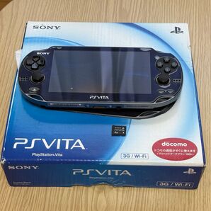 PlayStation Vita 3G/Wi-Fiモデル クリスタル・ブラック PCH-1100 AA01