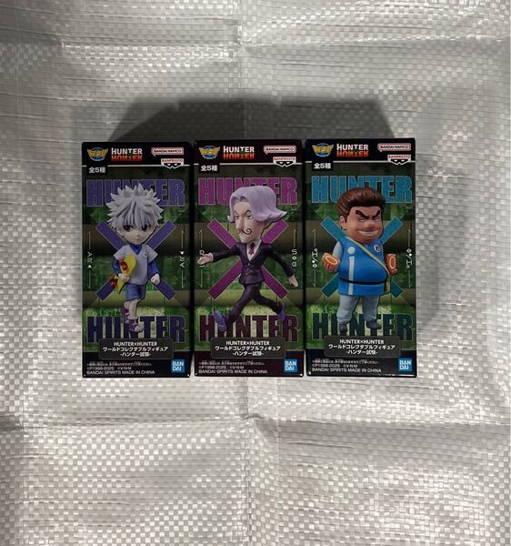HUNTER×HUNTER ワールドコレクタブルフィギュア ハンター試験 サトツ トンパ キルア