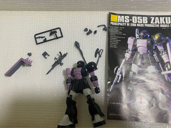 hg 黒い三連星 ザク1 旧ザク ガンプラ hguc
