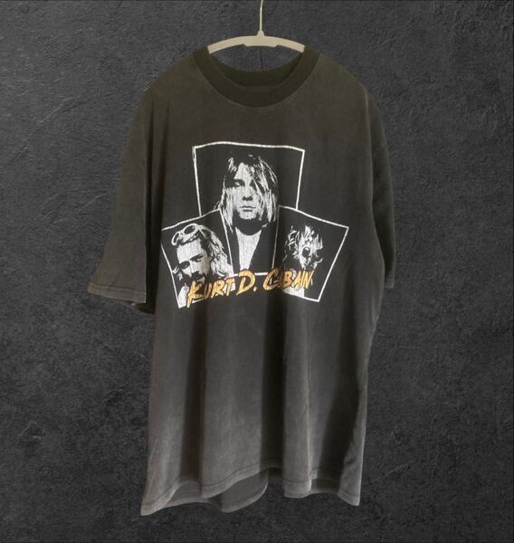 【バンド】NIRVANA カートコバーン 半袖 Tシャツ 【M0064M】 ストリート 半袖Tシャツ