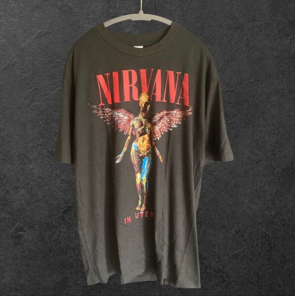 【バンド】NIRVANA In Utero 半袖 Tシャツ 【M0051M】 半袖 半袖Tシャツ Tシャツ アメカジ