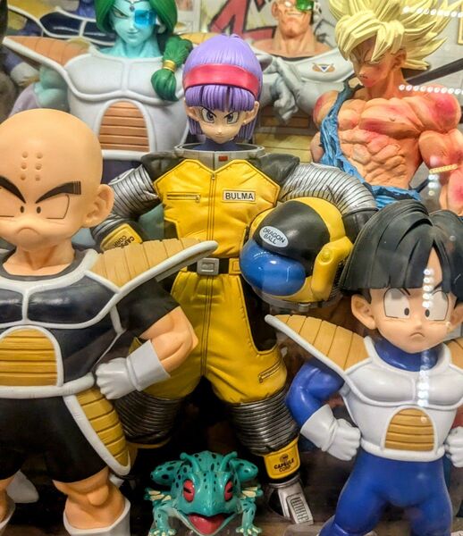 ブルマ リペイント 宇宙服 一番くじ ドラゴンボール フィギュア E賞 検索 孫悟空 孫悟飯 二次元塗装 ベジータ ワンピース