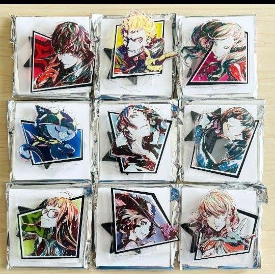 ペルソナ5 トレーディング Ani-Art アクリルスタンド 全9種 フィギュア