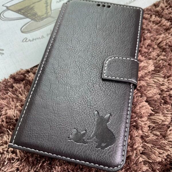 新品 本革 フレブル親子 iPhoneケース スマホケース iPhone7,8/SE2,3/XR/11/12/13/14/15全種