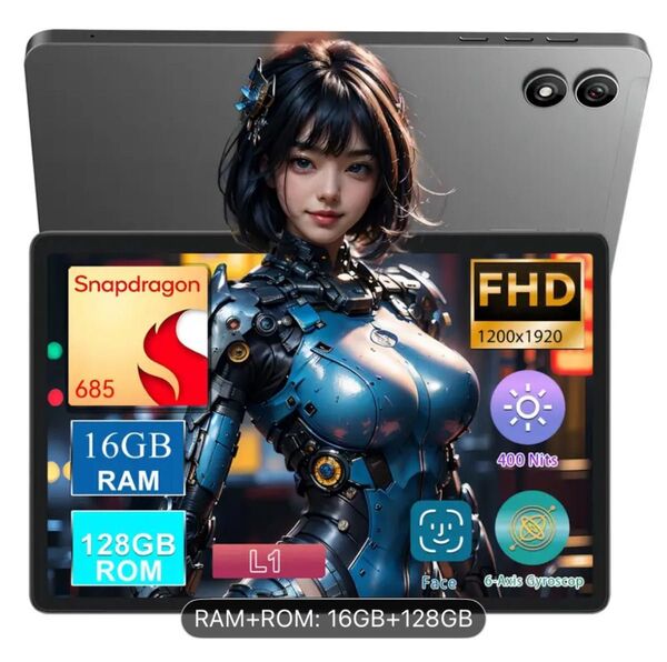 新品未開封 BNCF Bpad Mini 16(8+8)/128GB Snapdragon 685 Widevine L1対応