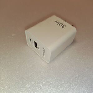 30W充電器 PD 急速充電器 USB-A&USB-C 中古