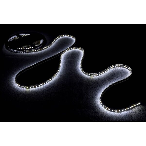 LEDテープ ホワイト 600連 黒ベース 専用コネクター付 5m 防水 12V テープライト 白 車 自動車 バイク オートバイ