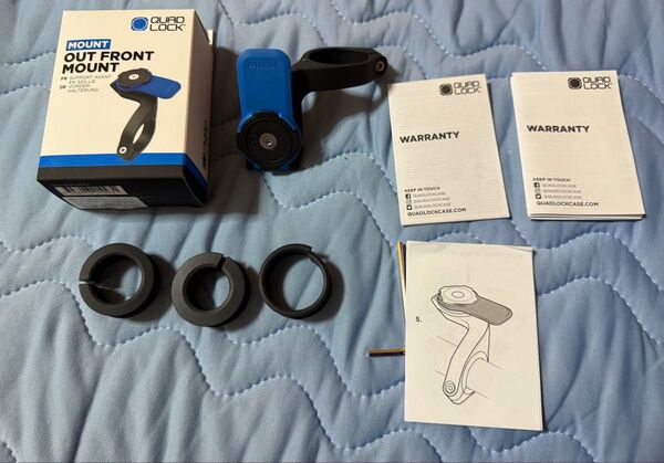 自転車用 携帯ホルダーマウント アウトフロントマウント Quad Lock クアッドロック SKU: qlm-ofm-2