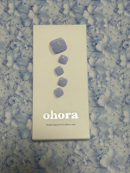 ohora オホーラセミキュアジェルネイルシールフットネイル ペディキュア 足用