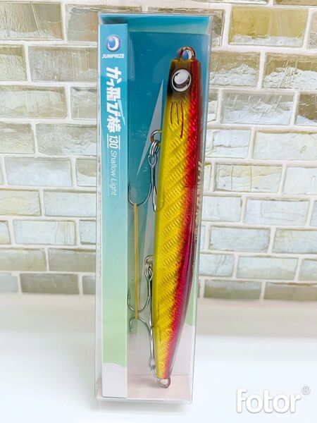 【新品未使用】かっ飛び棒130シャローライト 赤金グローベリー ジャンプライズ