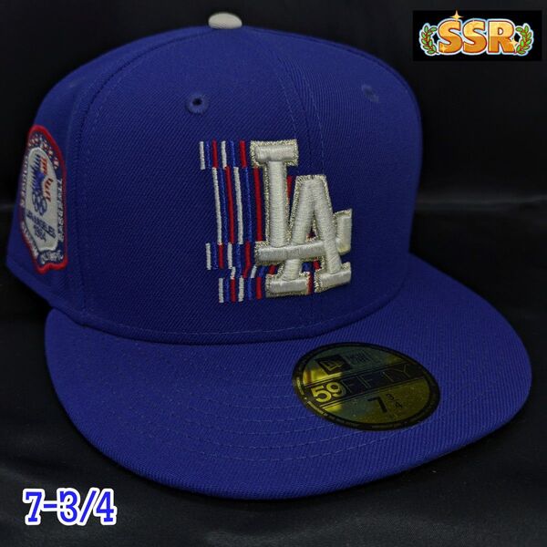 海外別注 ロサンゼルス・ドジャース ニューエラ ロイヤル オリンピック パッチ 59FIFTY 大谷翔平