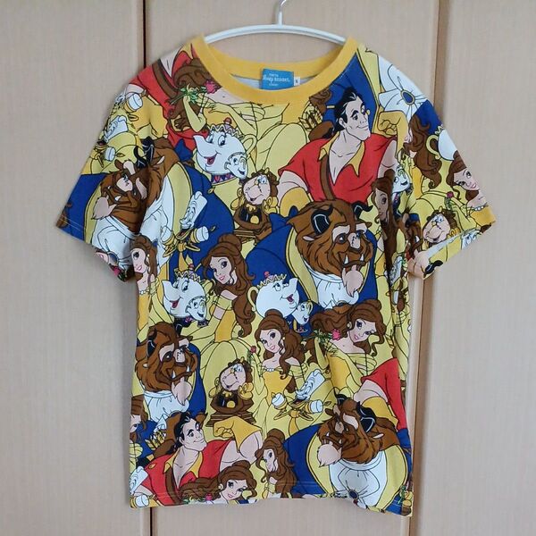 東京ディズニーリゾート 美女と野獣 半袖Tシャツ S (レディースMの方にも)