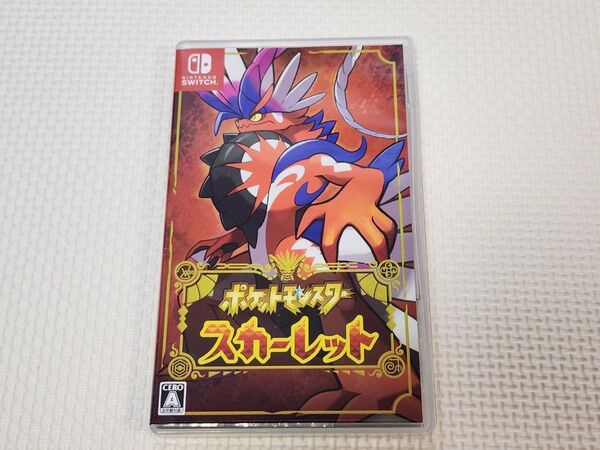 【ケースのみ】ポケットモンスター スカーレット Nintendo Switch