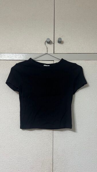 トップス Tシャツ カットソー 半袖 黒