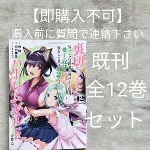 【即購入不可 必ず購入前に質問で連絡下さい】裏切られたSランク冒険者の俺は、愛する奴隷の彼女らと共に奴隷だけの・・既刊12巻セット