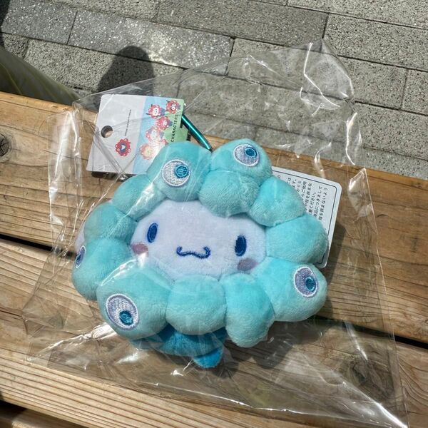 大阪関西万博 サンリオ ミャクミャク シナモロール なりきりぬいぐるみ カラビナ