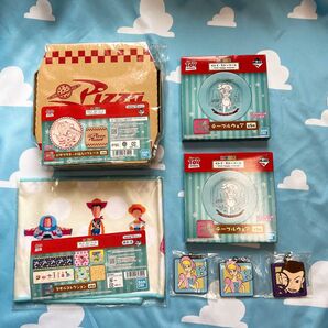一番くじ ピクサー トイストーリー ラストワン C賞 食器 ピザプラネット ウッディ バズ ボーピープ シド ハッピーくじ