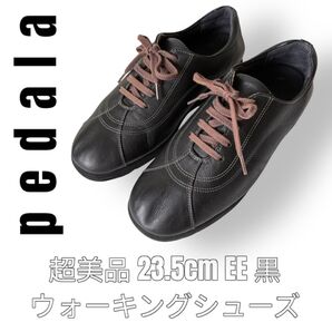 pedala ペダラ GIRO ジロ ジーロ アシックスウォーキング 23.5cm ウォーキングシューズ 黒 ブラック スニーカー