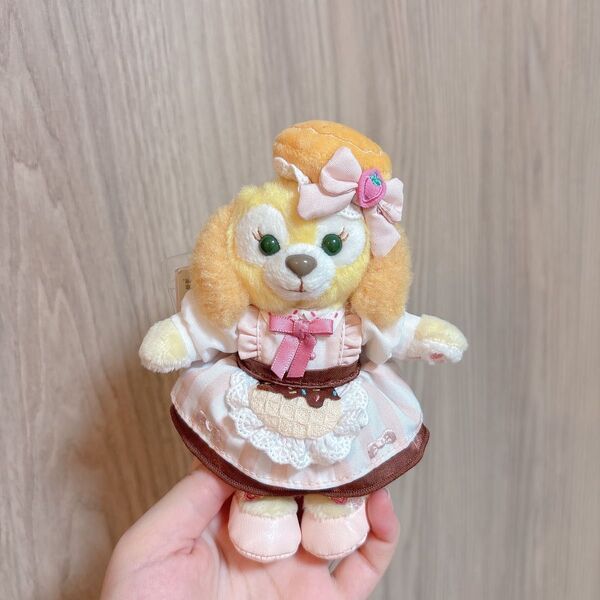 上海ディズニー限定クッキーアンぬいぐるみバッジ新品未使用クッキーアンキーチェーン