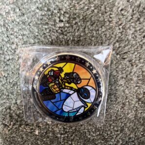 ディズニー ピクサー ウォーリー 缶バッジ ステンドグラス風 未使用