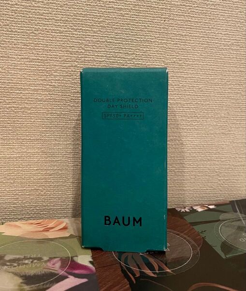 新品 バウム BAUM ダブルプロテクション デイシールド n 日焼け止め乳液 リニューアル後の新商品