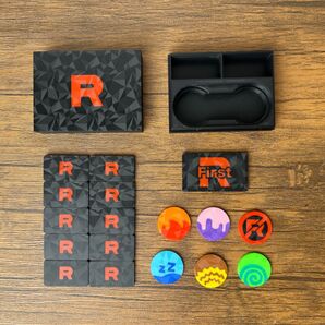ポケカ マーカーセット R USED/状態異常/グッズロック/先攻後攻