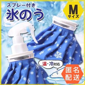 氷のう M 氷嚢 スプレー アイスバッグ アイシング 熱中症 霧吹き ゴルフ 氷