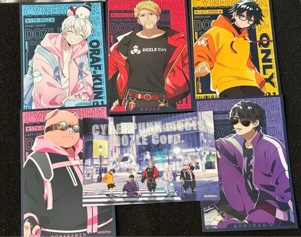 ドズル社 渋谷TSUTAYAコラボ 特典 ポストカード 全6種 コンプ 非売品