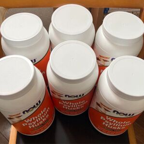 ナウフーズ 全粒オオバコ殻 680g Whole Psyllium Husks 6個セット