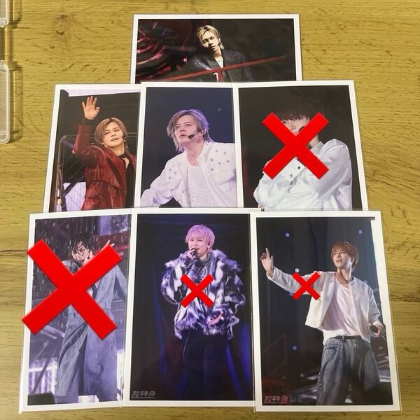 超特急 生写真 JOKER LIVE カイ タカシ シューヤ 公式写真