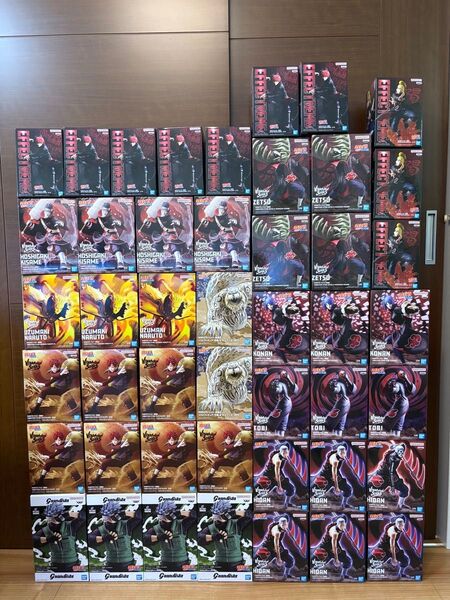 【新品未開封】ナルト 我愛羅 トビ 小南 コナン カカシ 一尾 守鶴 デイダラ 飛段 サソリ ゼツ 鬼鮫 角都 ペイン セット