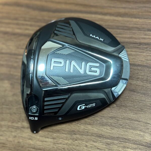 左 ピン ドライバー G425 MAX 10.5 PING ヘッドのみ