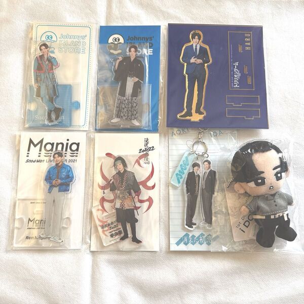 Snow Man 目黒蓮 アクスタ アクリルスタンド すのチル ぬいぐるみ